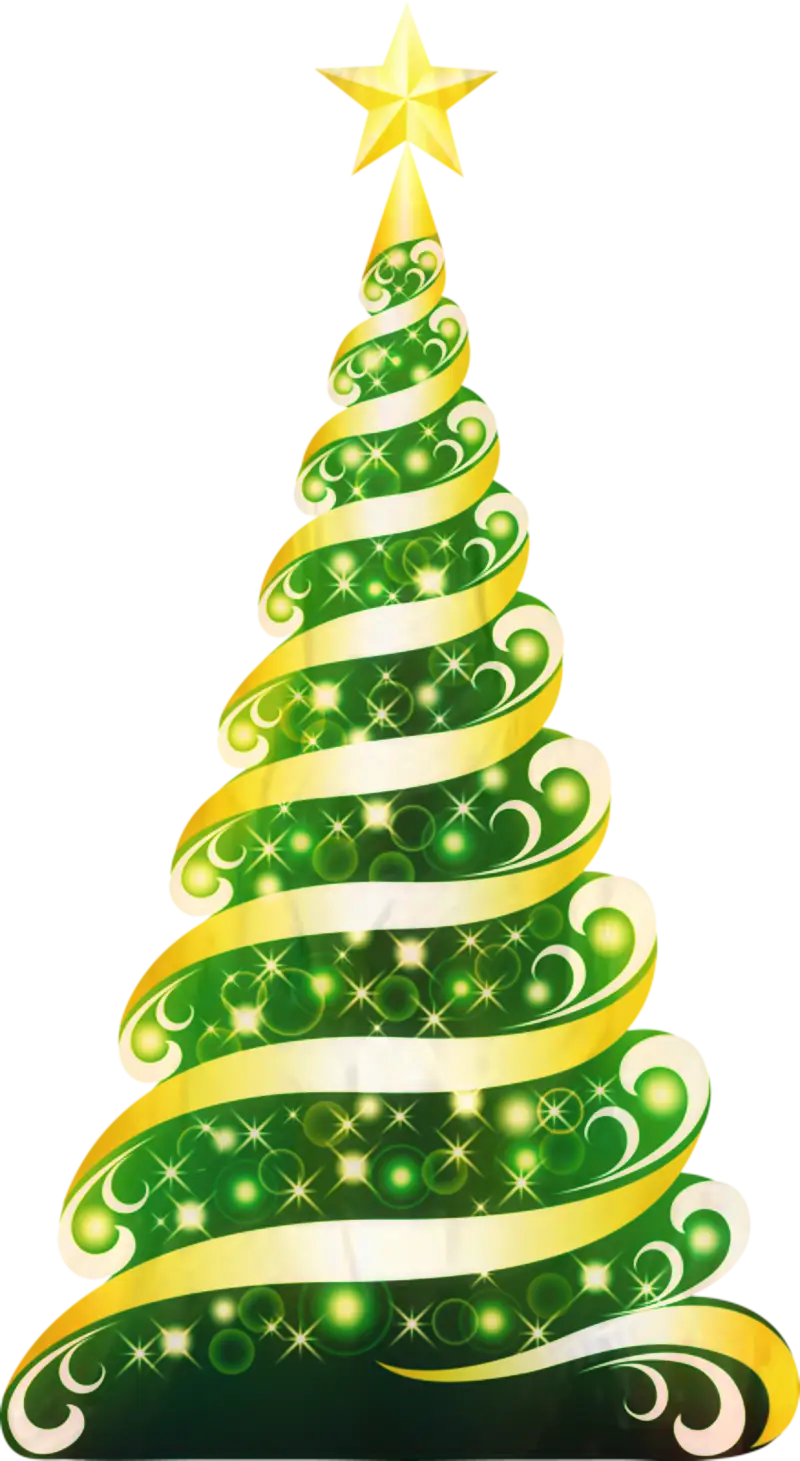 Sparkling Decorative Christmas Tree
