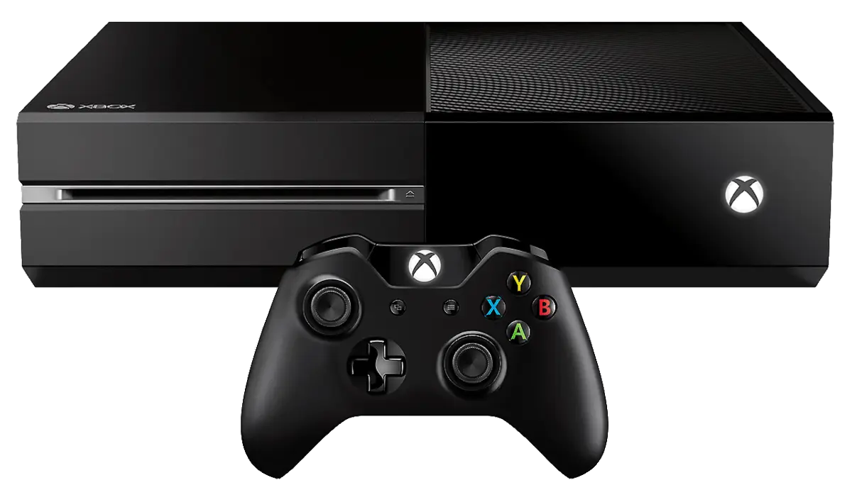 Black Gaming Console and Controller