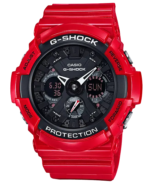Red G-Shock Watch for Sporty Look
