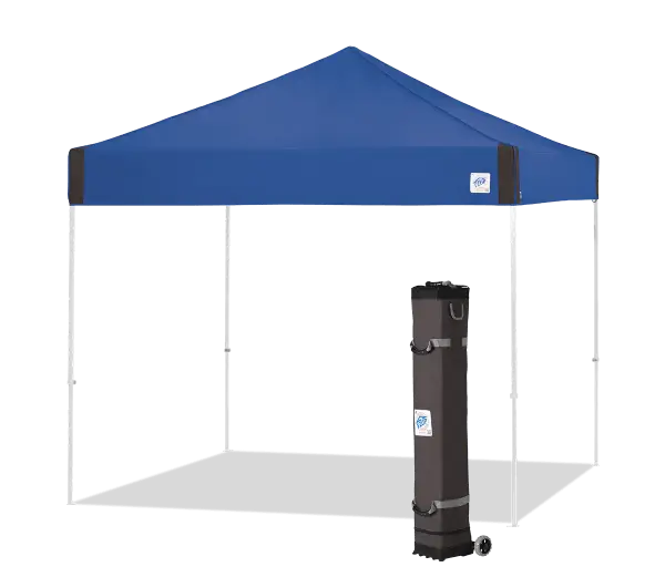 Blue Outdoor Canopy Tent with Case