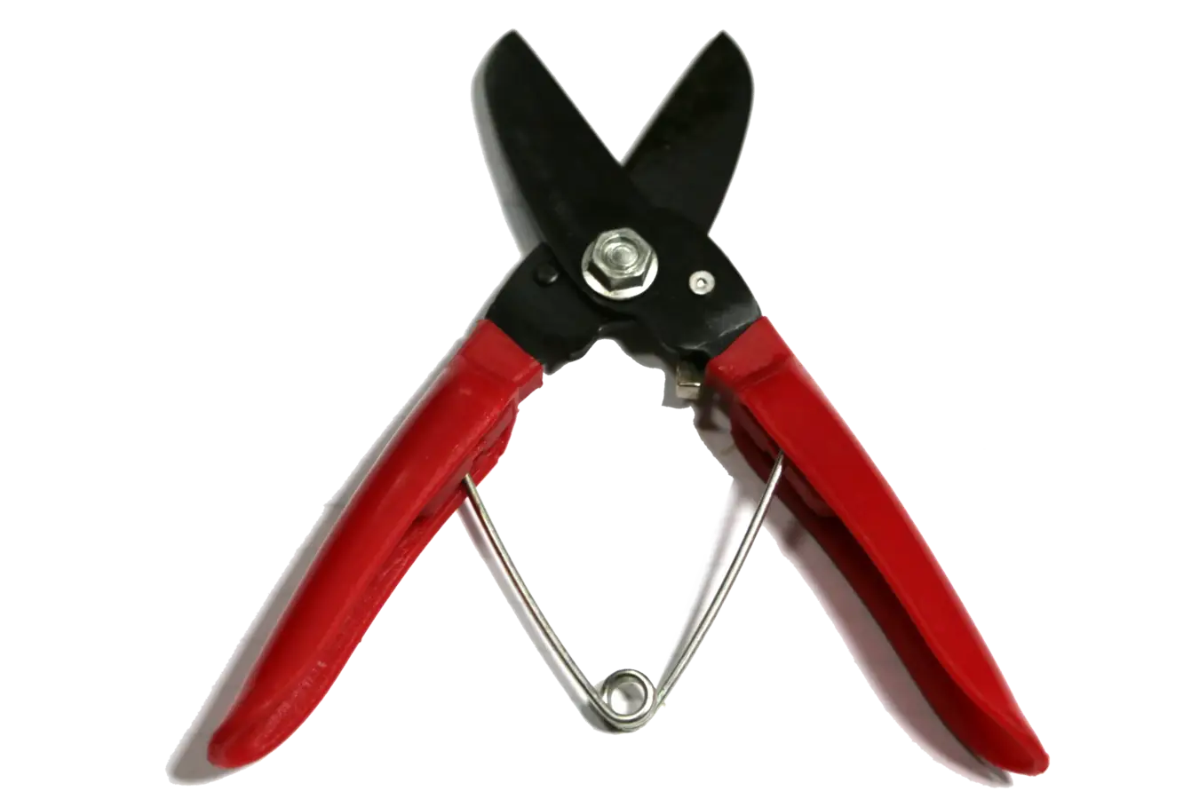 Red Handled Garden Pruner for Trimming Plants