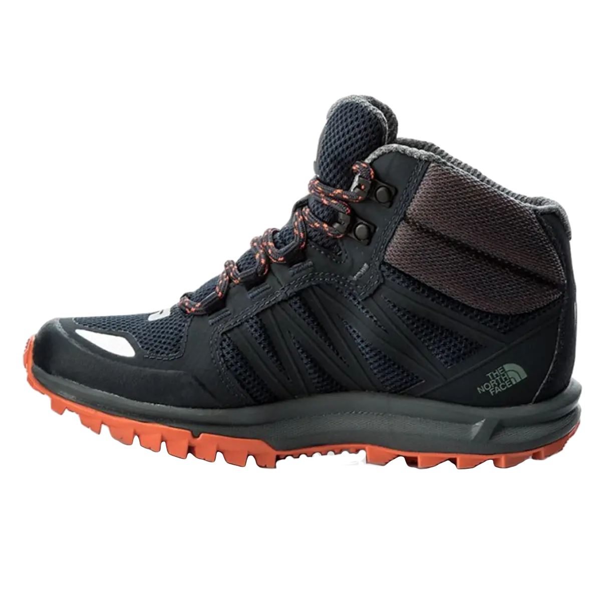 Black and Orange Hiking Boot