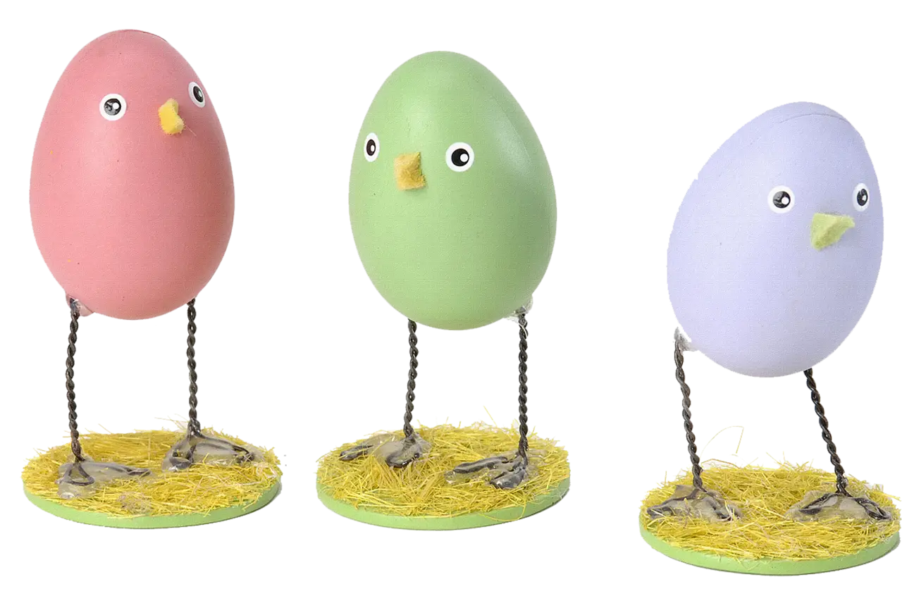 Cute Easter Egg Characters