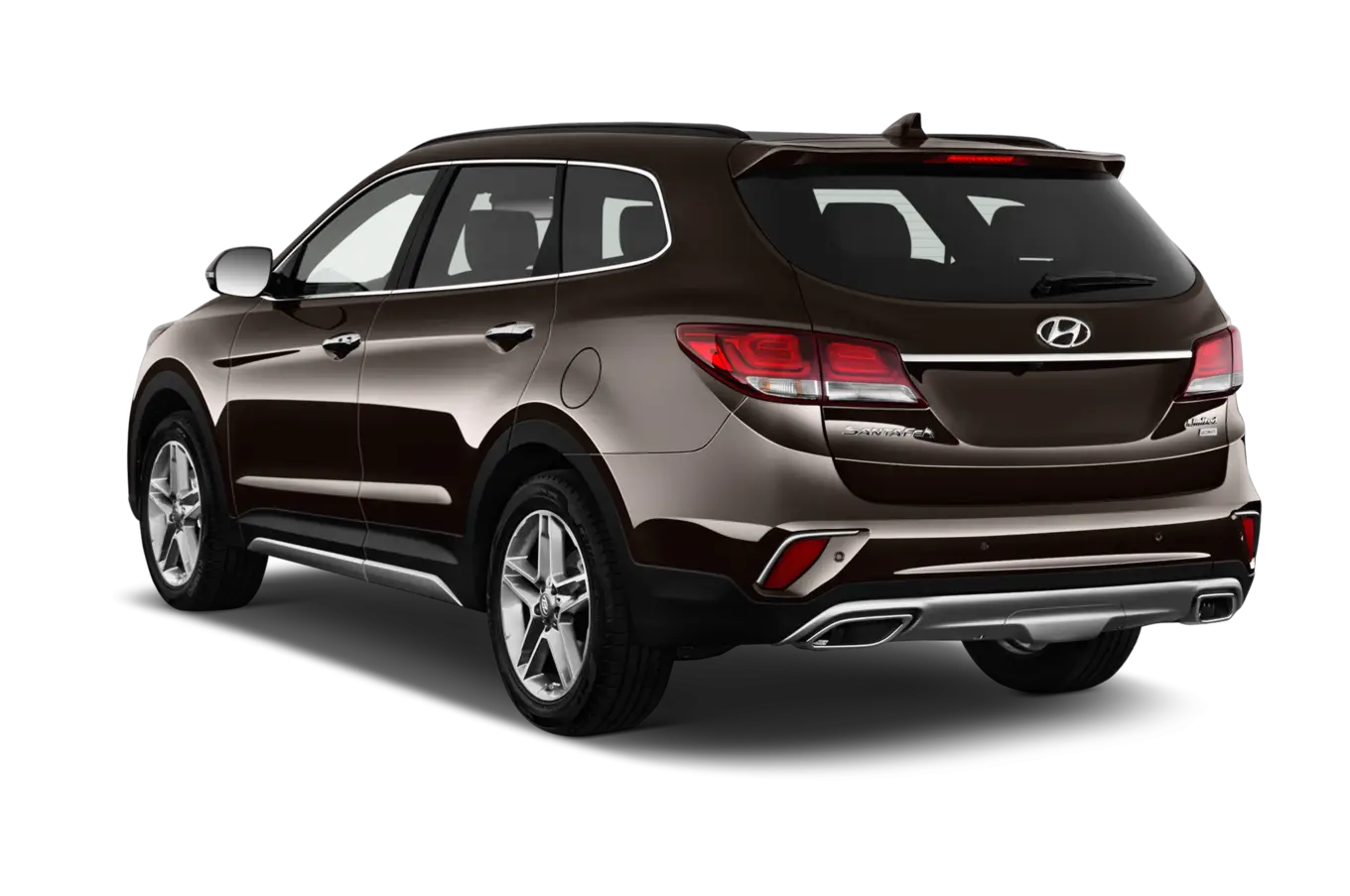 Brown SUV Rear View for Automotive Display