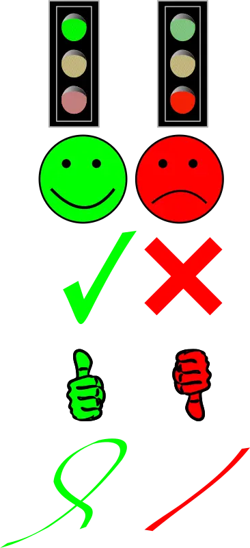 Traffic Light and Symbols
