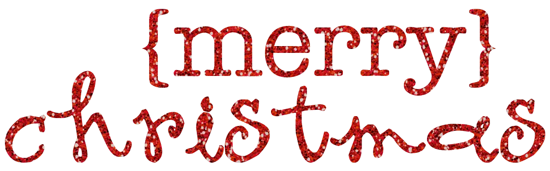 Merry Christmas Festive Text Design
