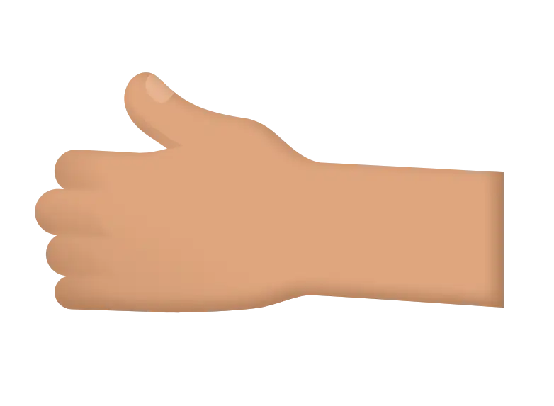 Thumbs Up Hand Gesture