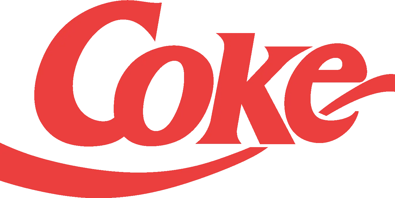 Classic Red Coke Logo