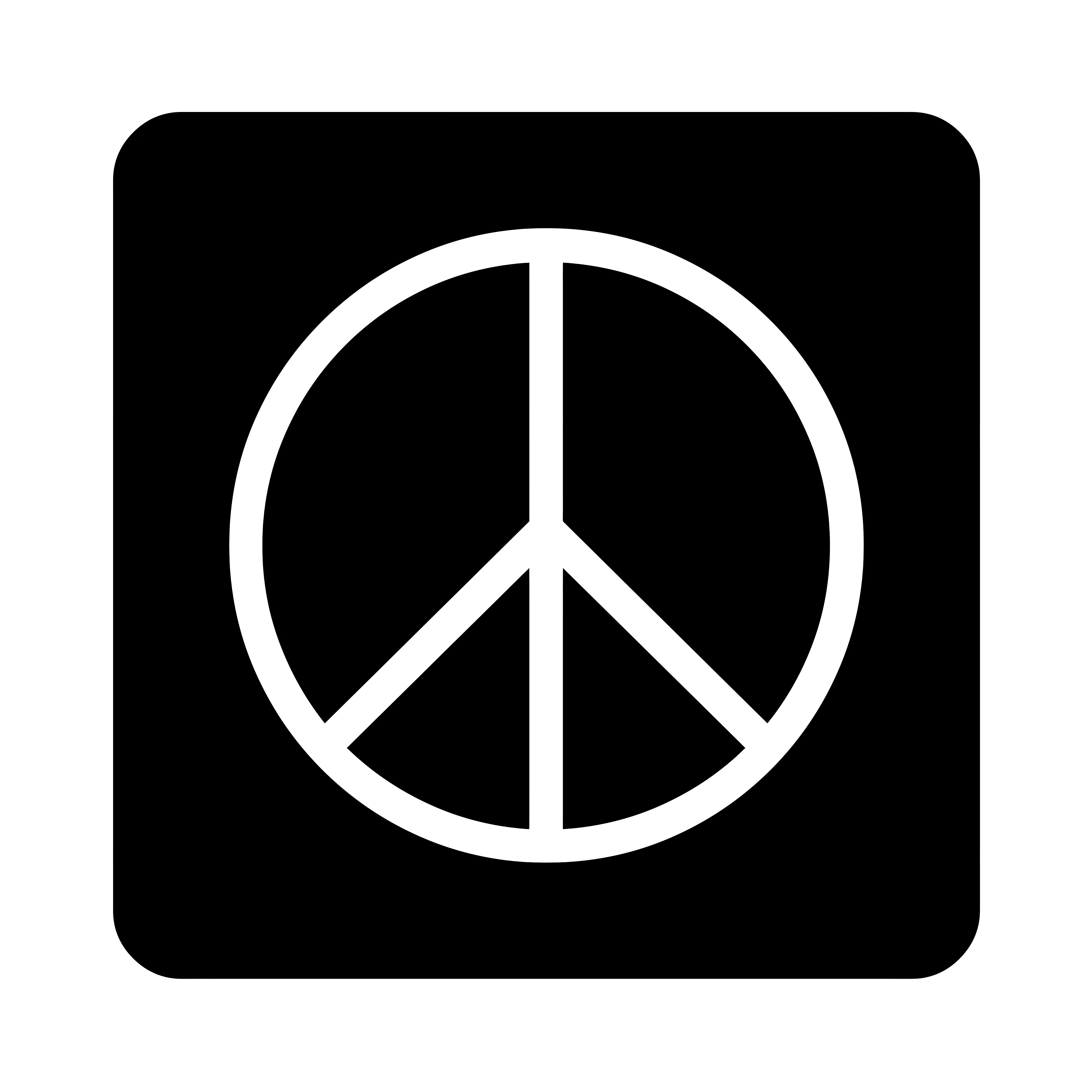 Peace Symbol Icon
