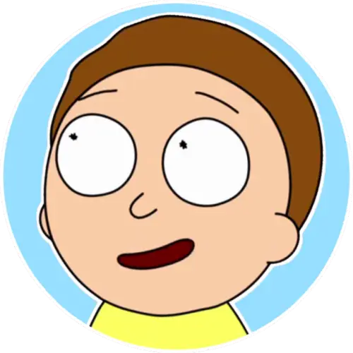 Cartoon Character with Smiling Expression