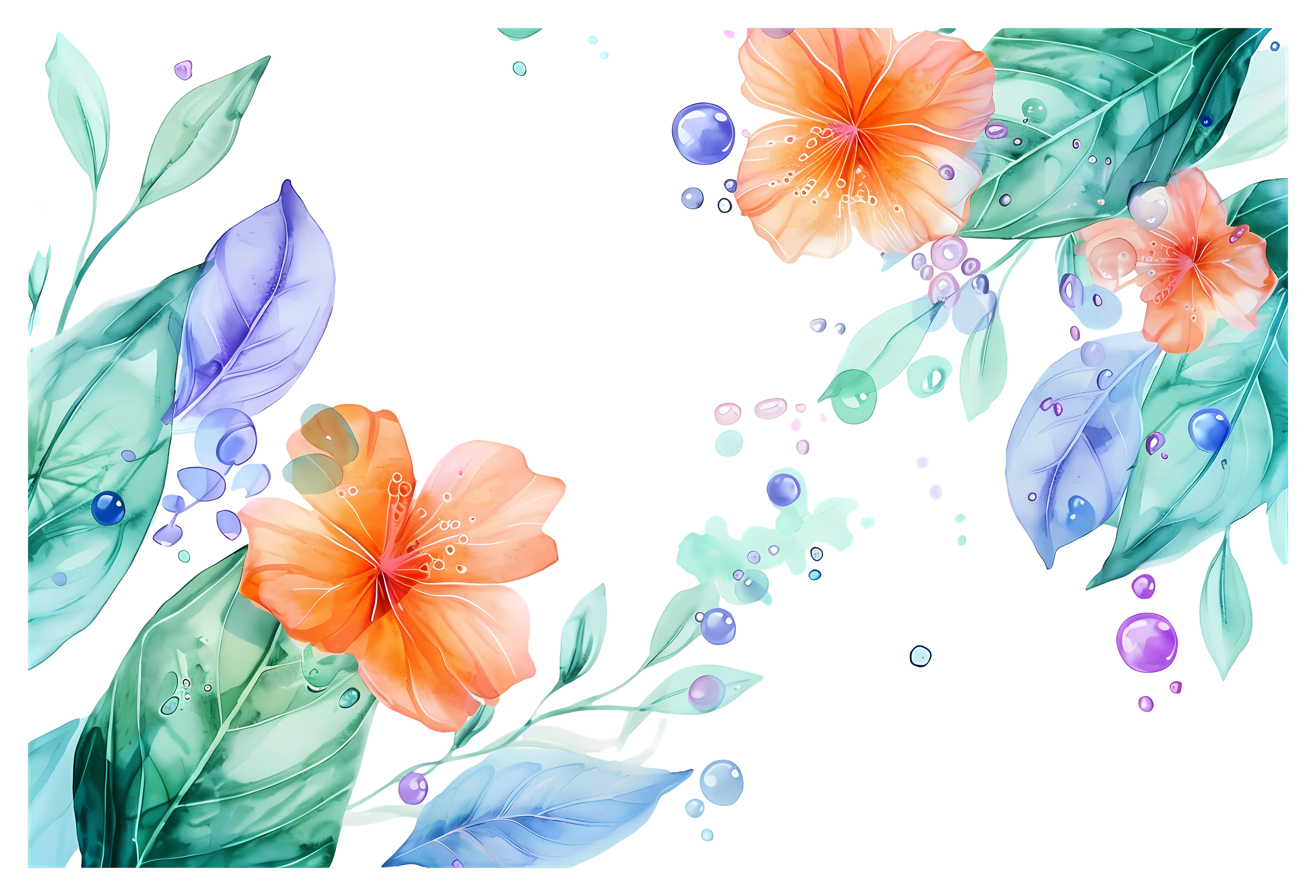 Floral Frame Design