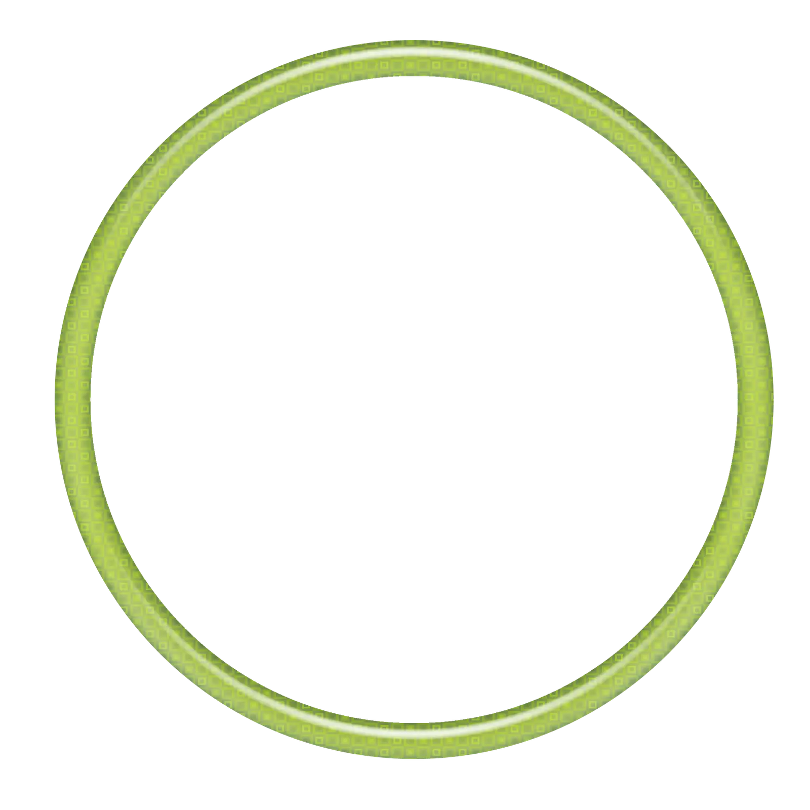 Green Circle Shape Design