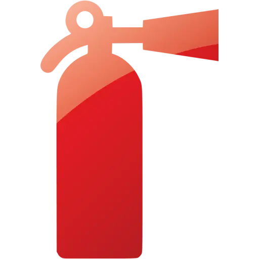 Red Fire Extinguisher Illustration