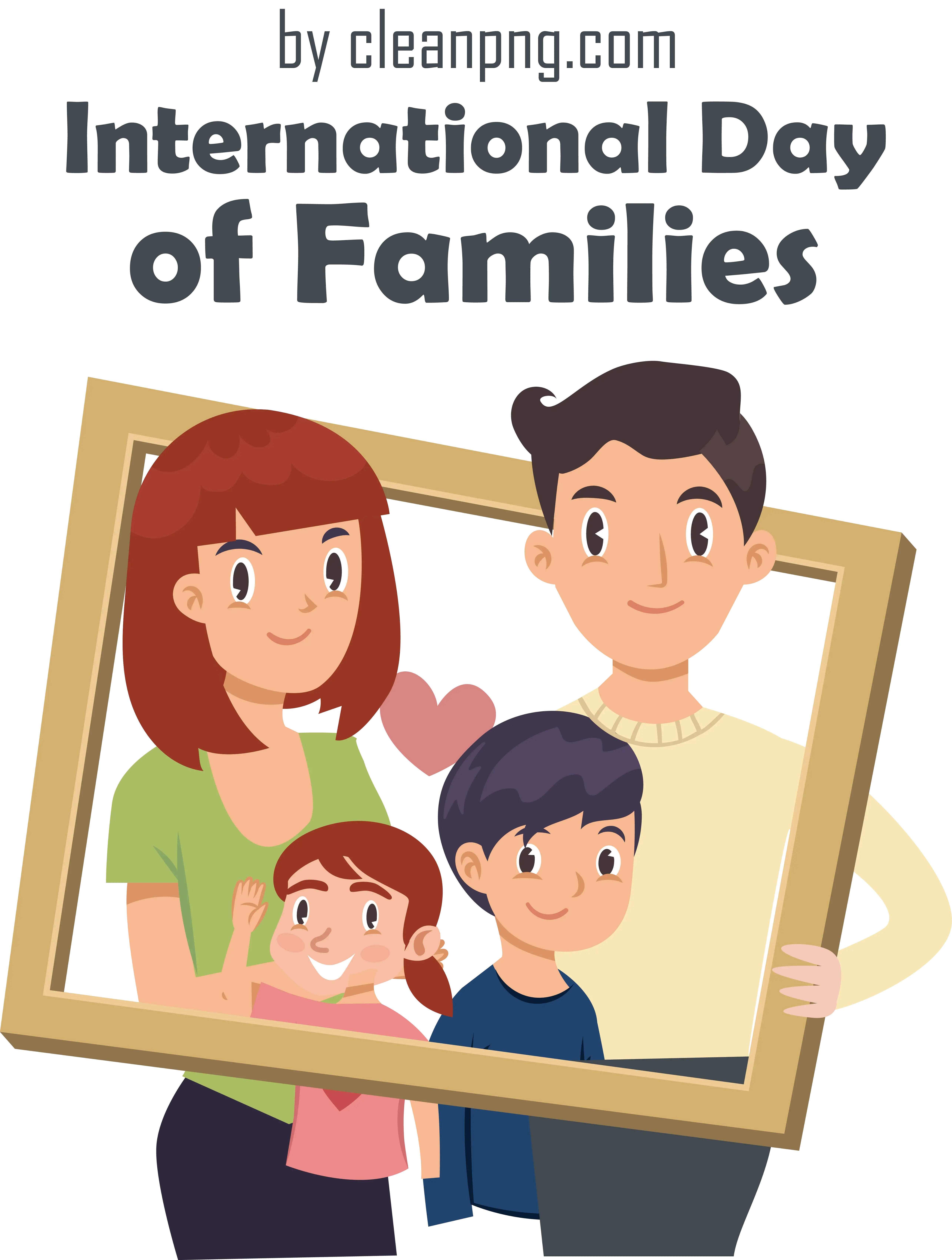 International Day of Families with Family Portrait