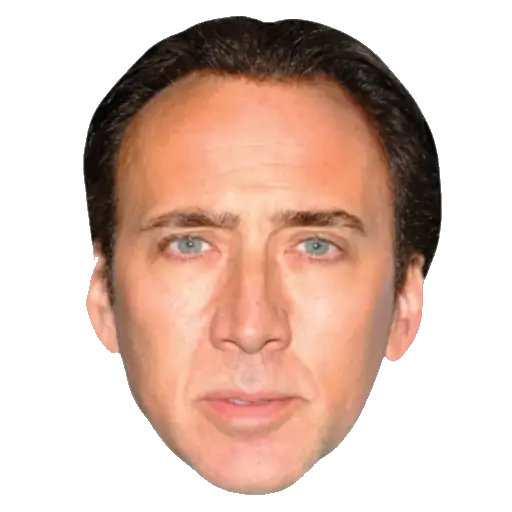 Male Face with Neutral Expression