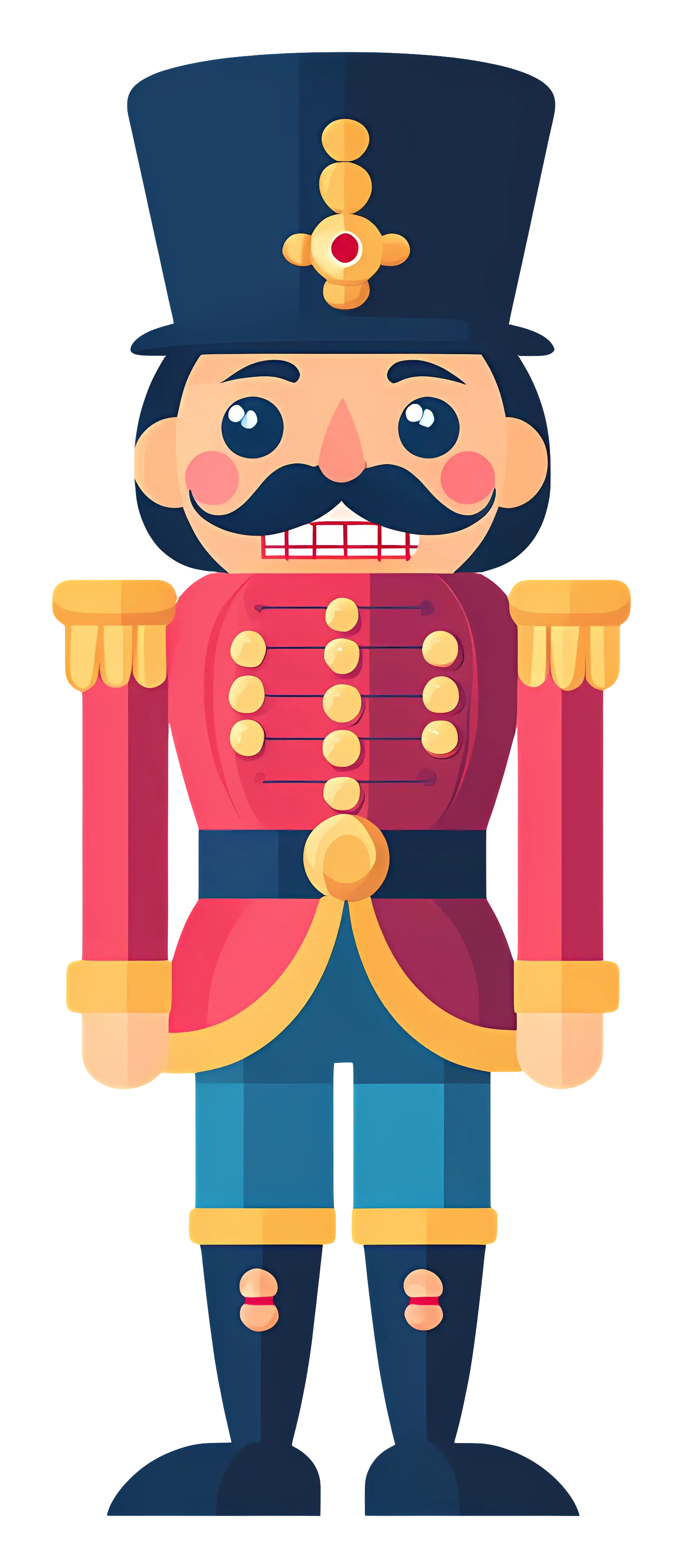 Traditional Toy Soldier Nutcracker for Christmas Decor