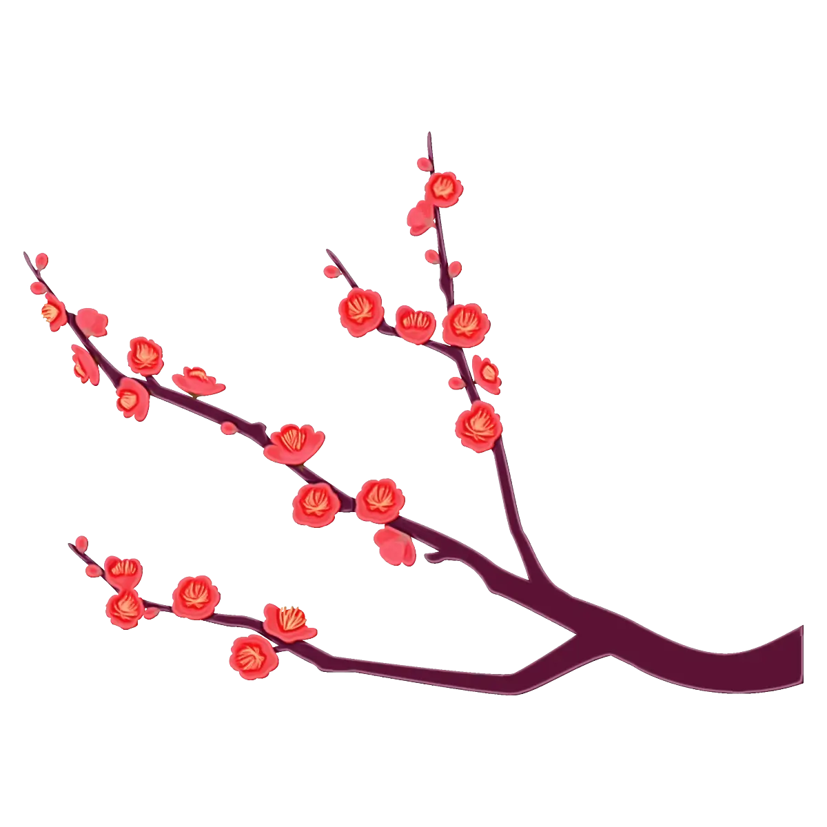 Flowering Tree Branch