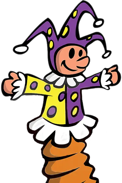 Colorful Jack-in-the-Box Toy