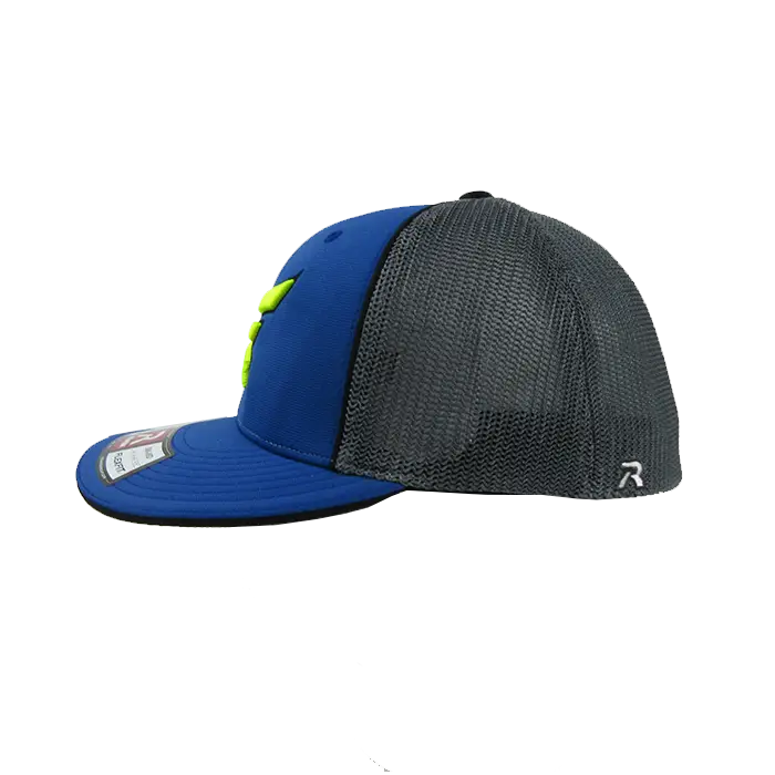 Stylish Blue and Black Mesh Cap