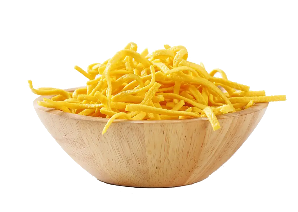 Bowl of Yellow Noodles