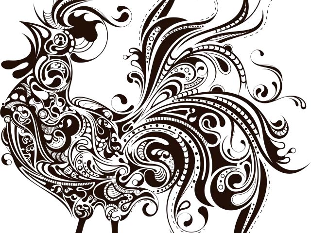 Ornate Decorative Rooster