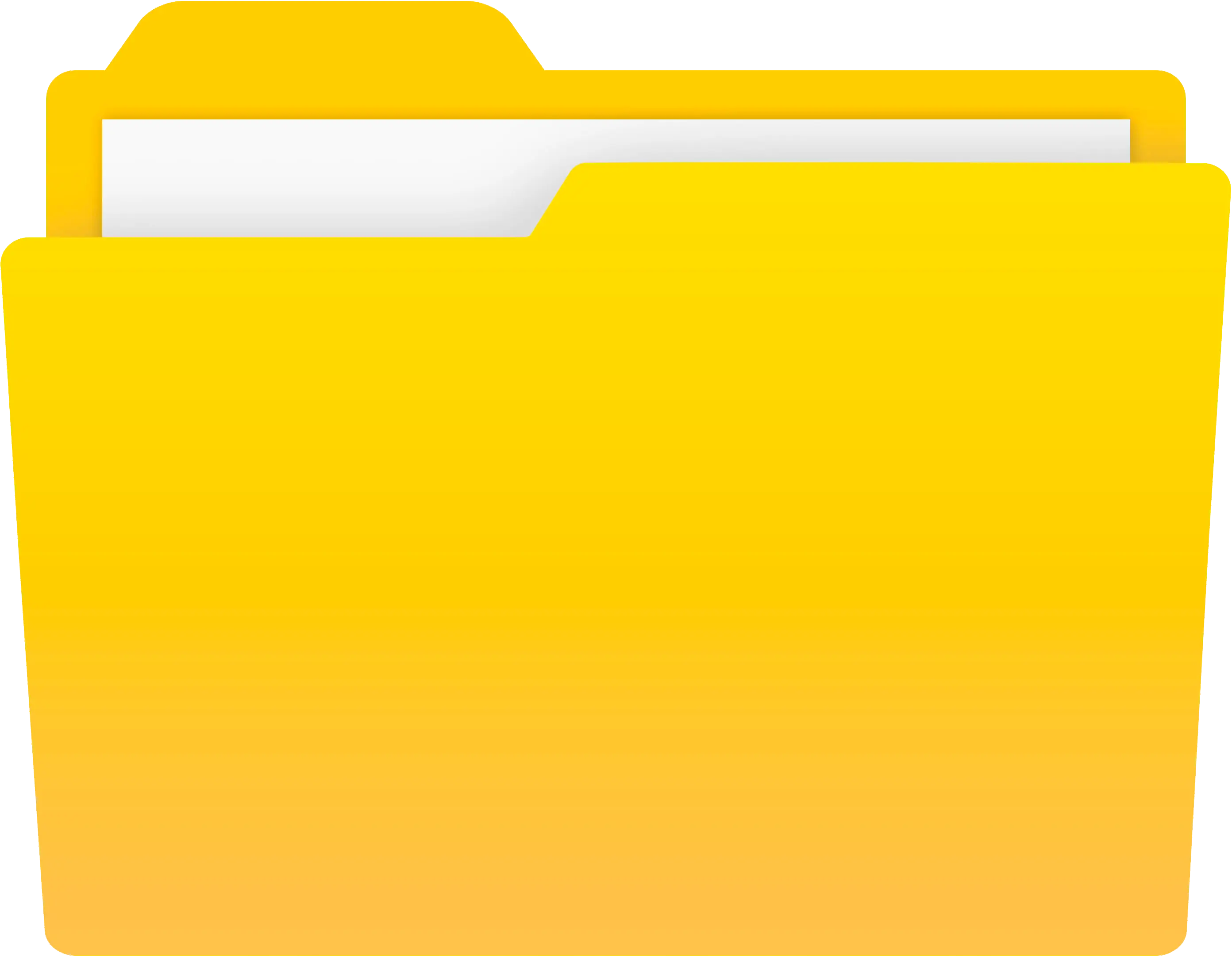 Yellow File Folder