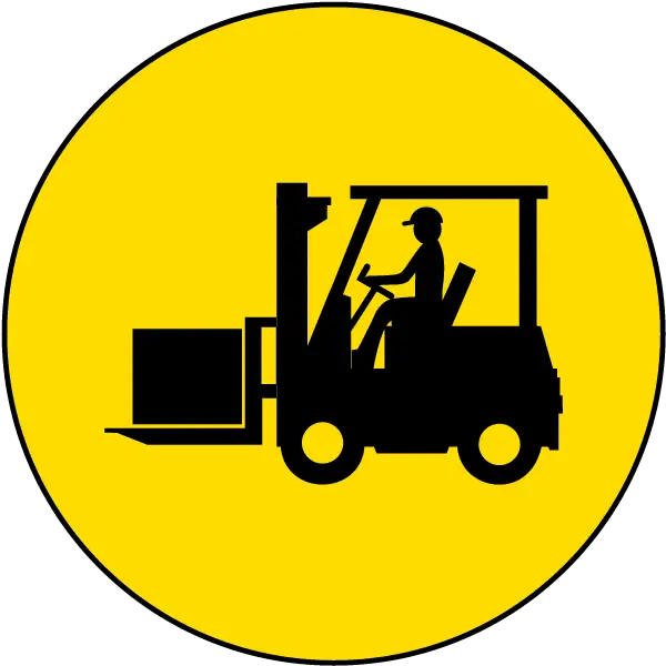 Forklift Safety Sign