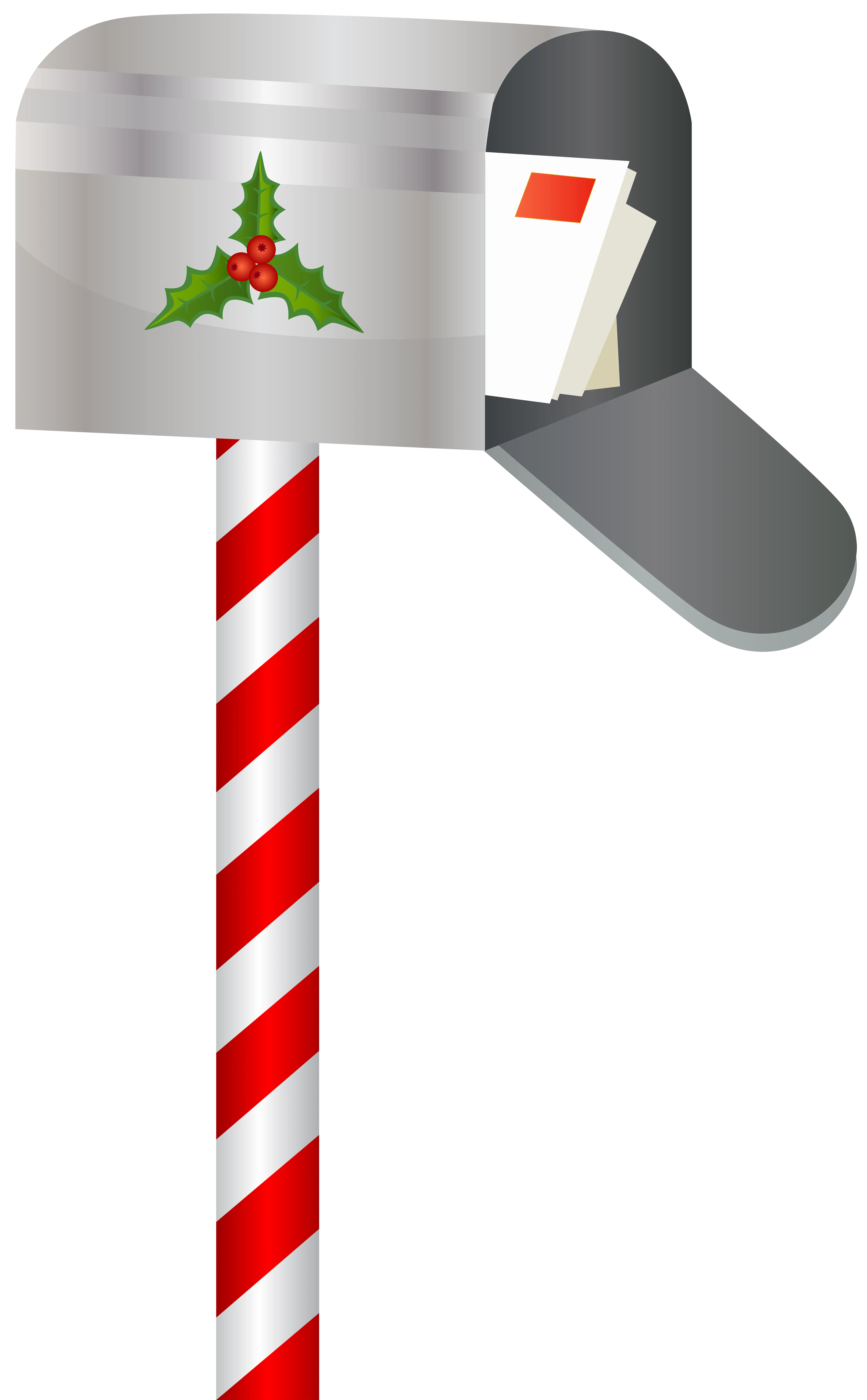 Christmas Mailbox with Letters