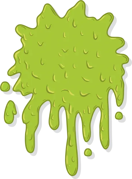 Green Slime Splatter