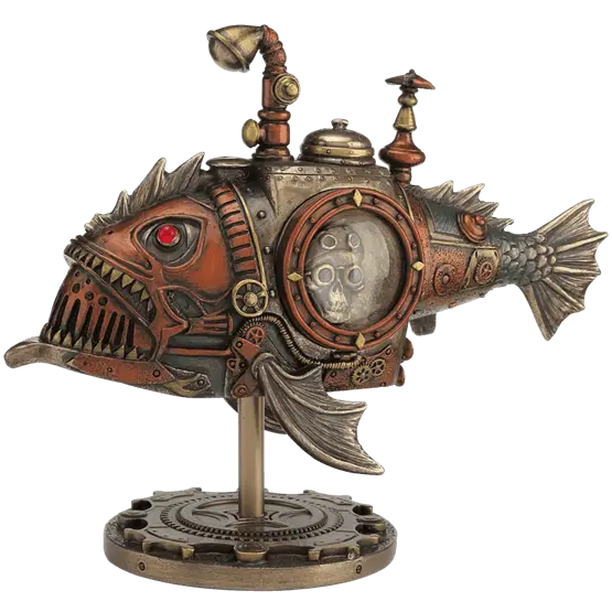 Steampunk Mechanical Fish