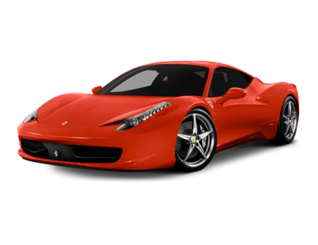 Stylish Red Sports Car with Sleek Design