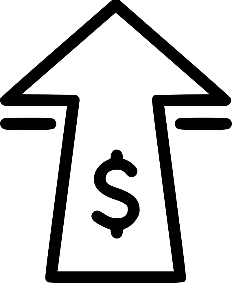 Dollar Sign Arrow Symbol