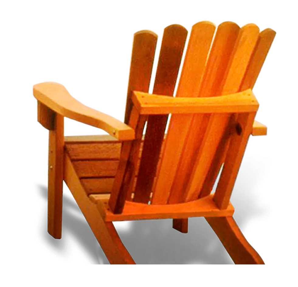 Wooden Chair with Simple Design