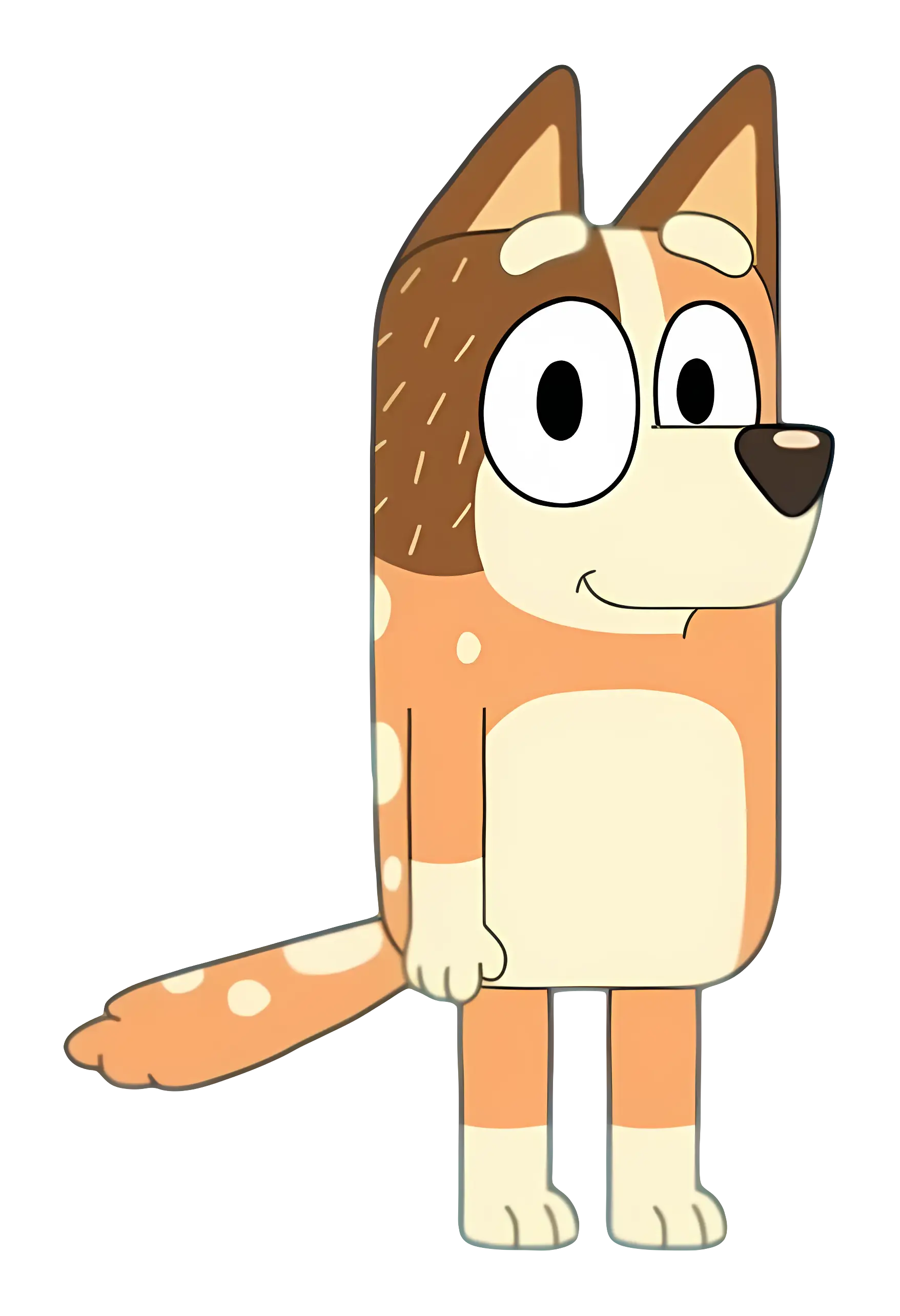 Cartoon Dog with Spots