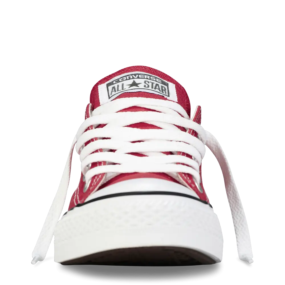 Front View of Converse All Star Red Sneaker