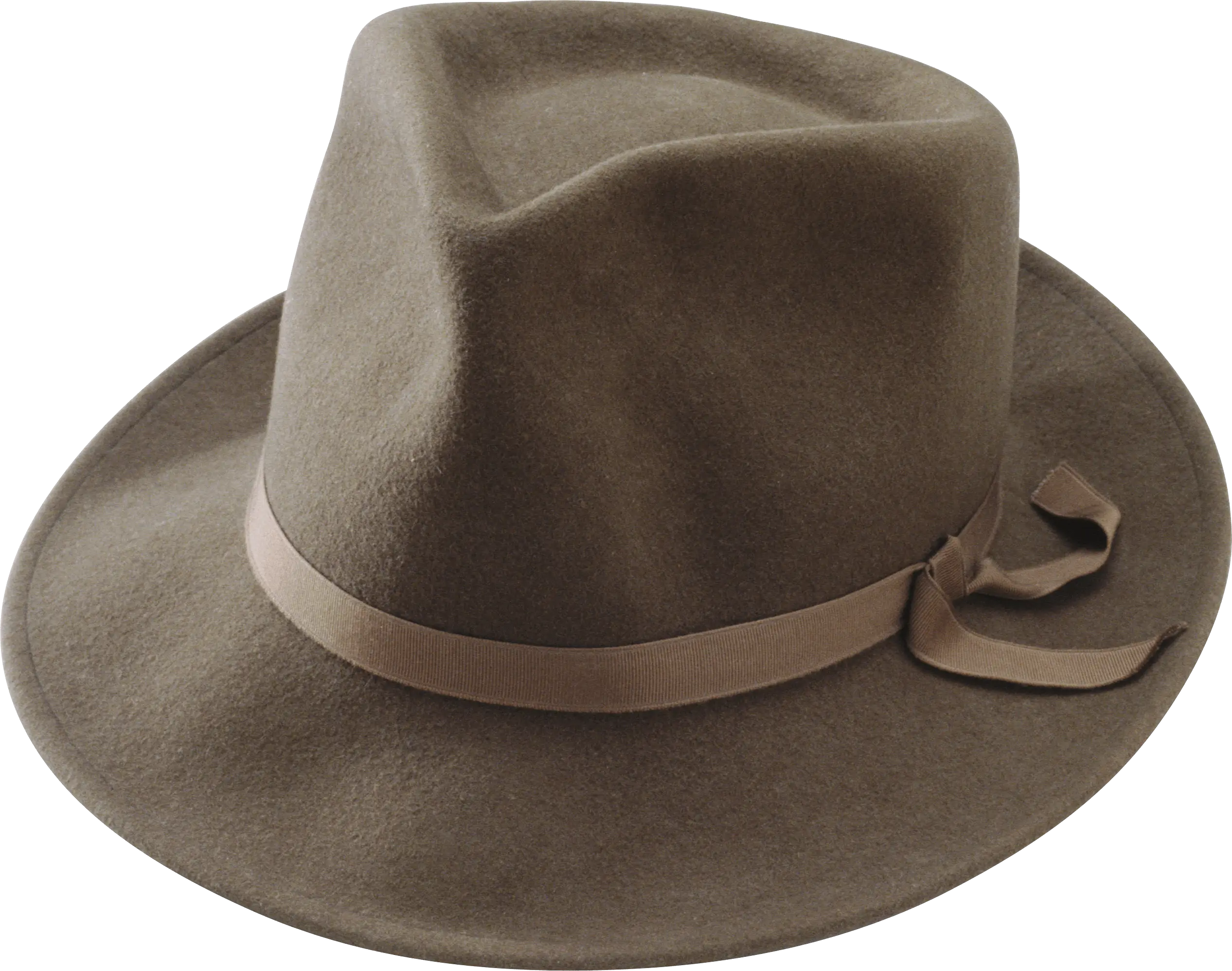 Classic Brown Fedora Hat