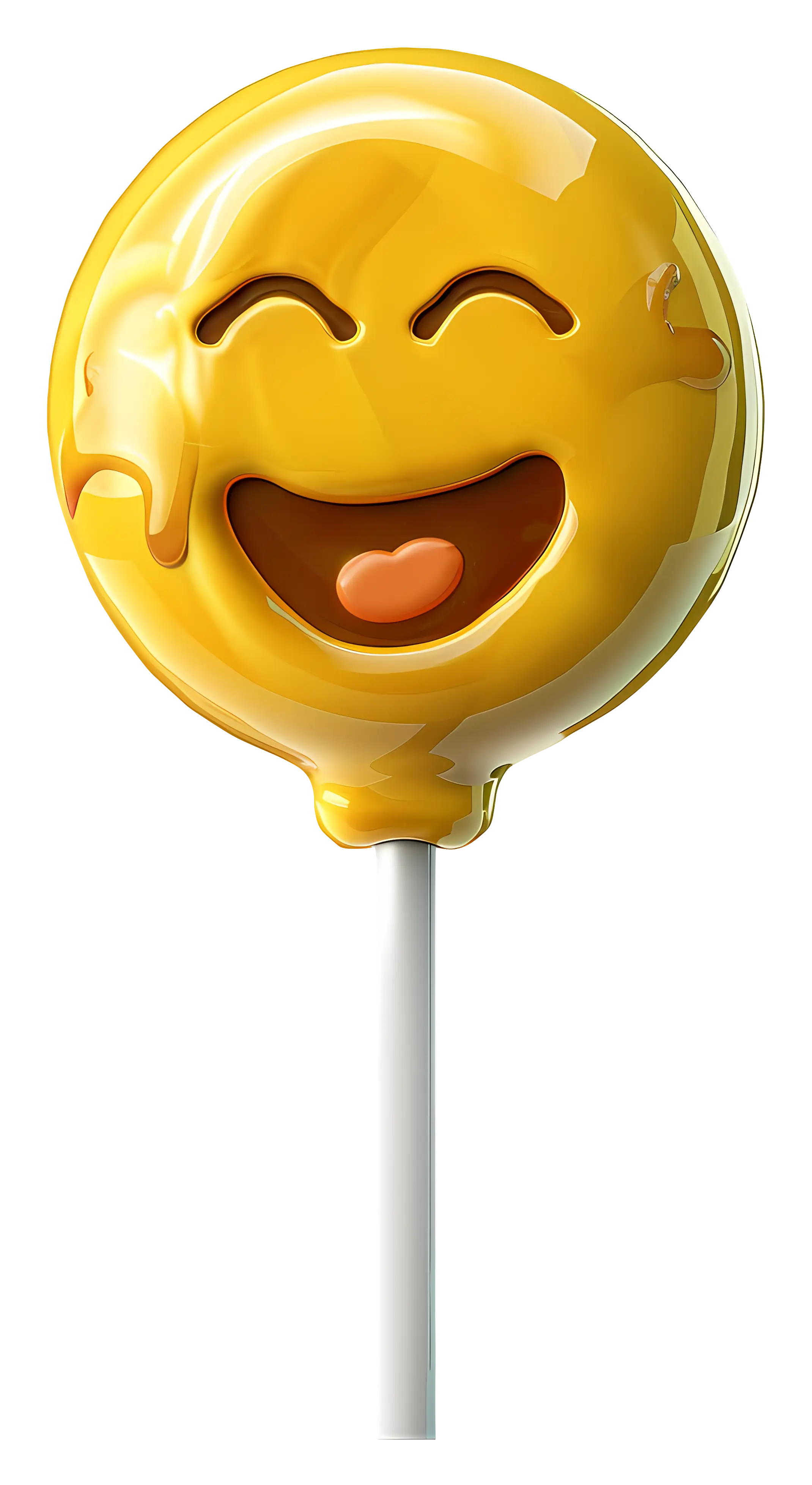 Happy Emoji Lollipop Candy
