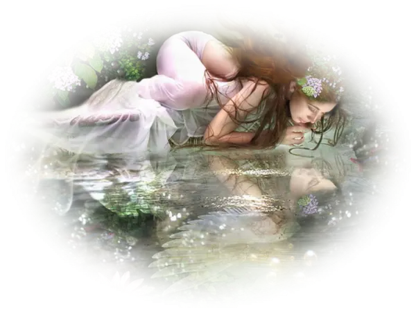 Dreamy Fairy by the Water