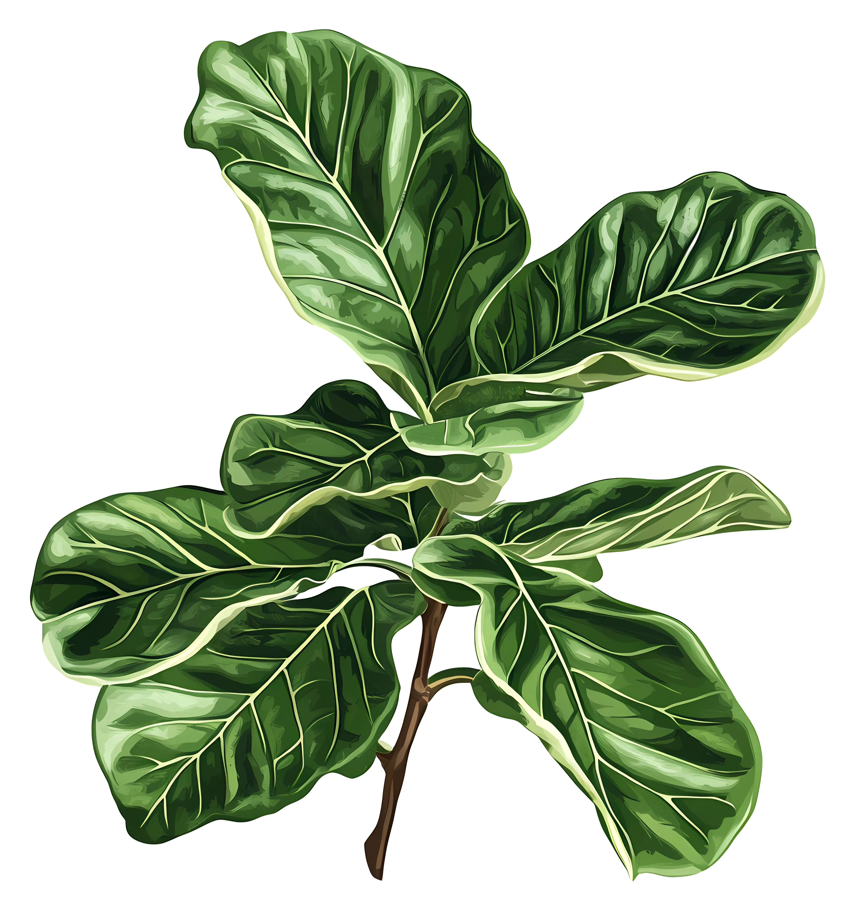 Green Leafy Branch