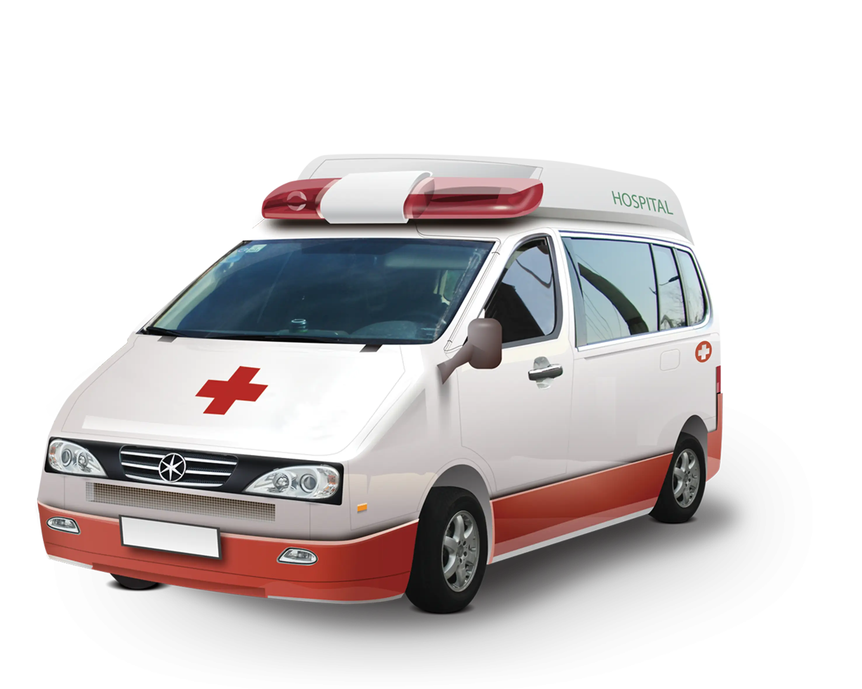 Emergency Ambulance Vehicle