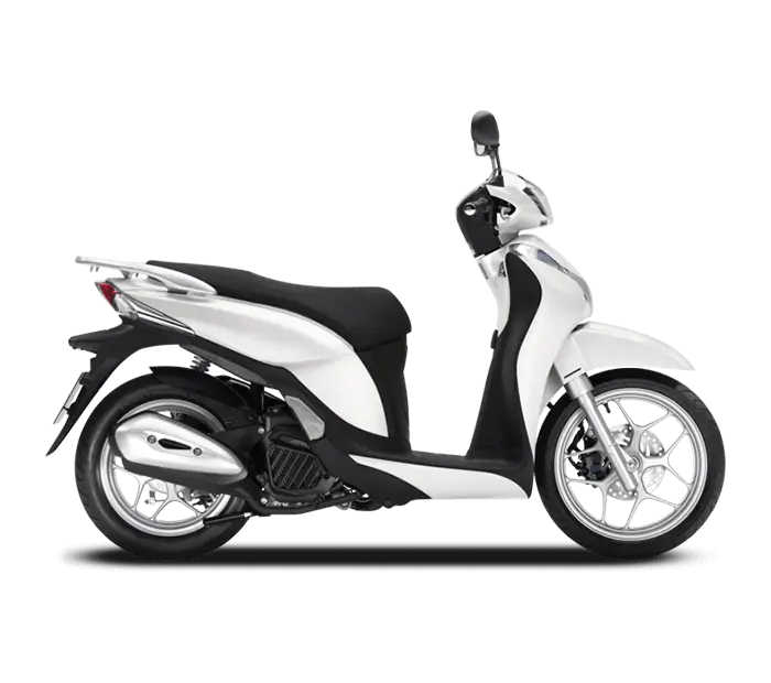 White Motor Scooter for Commuters