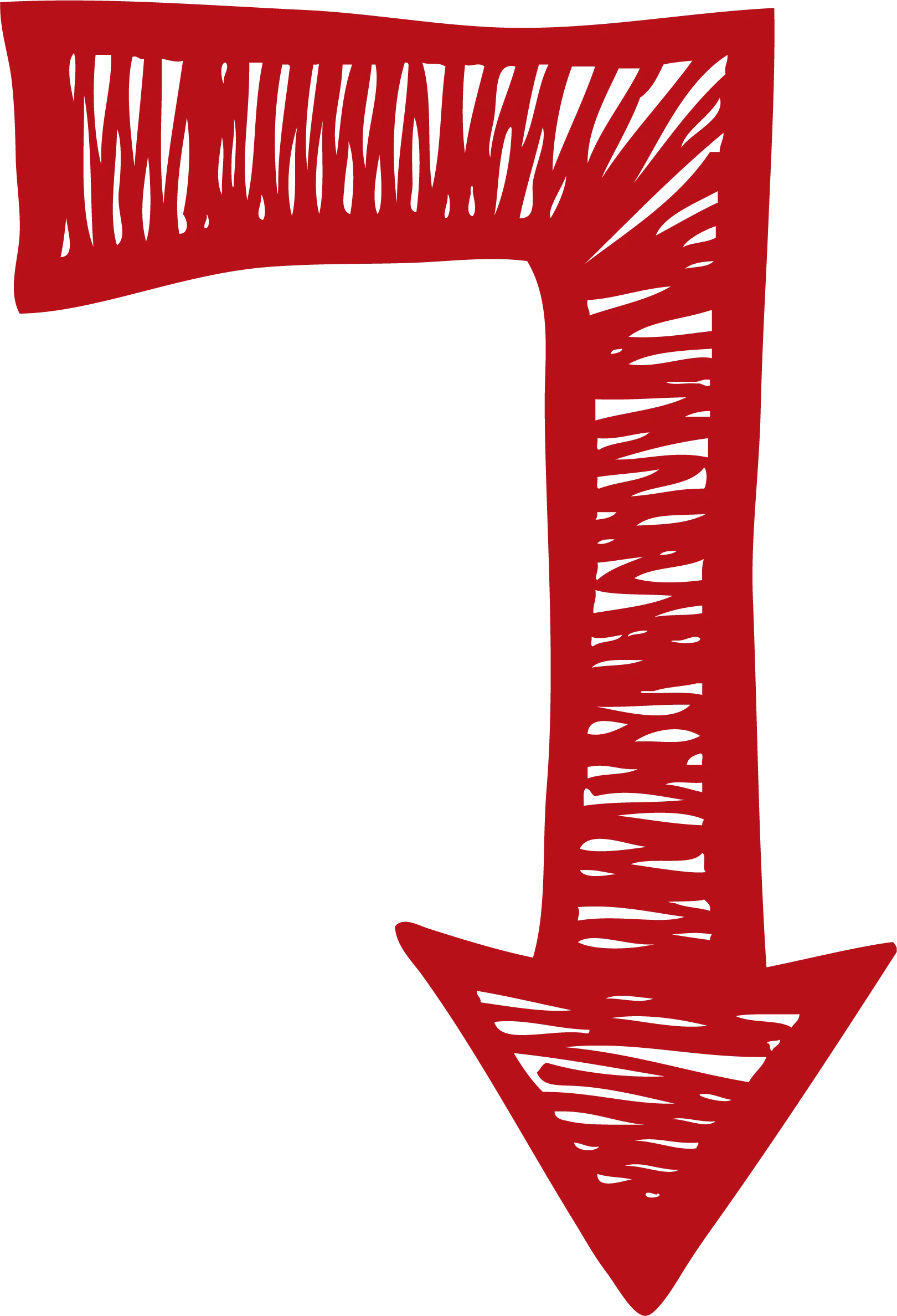 Red Arrow Illustration for Direction