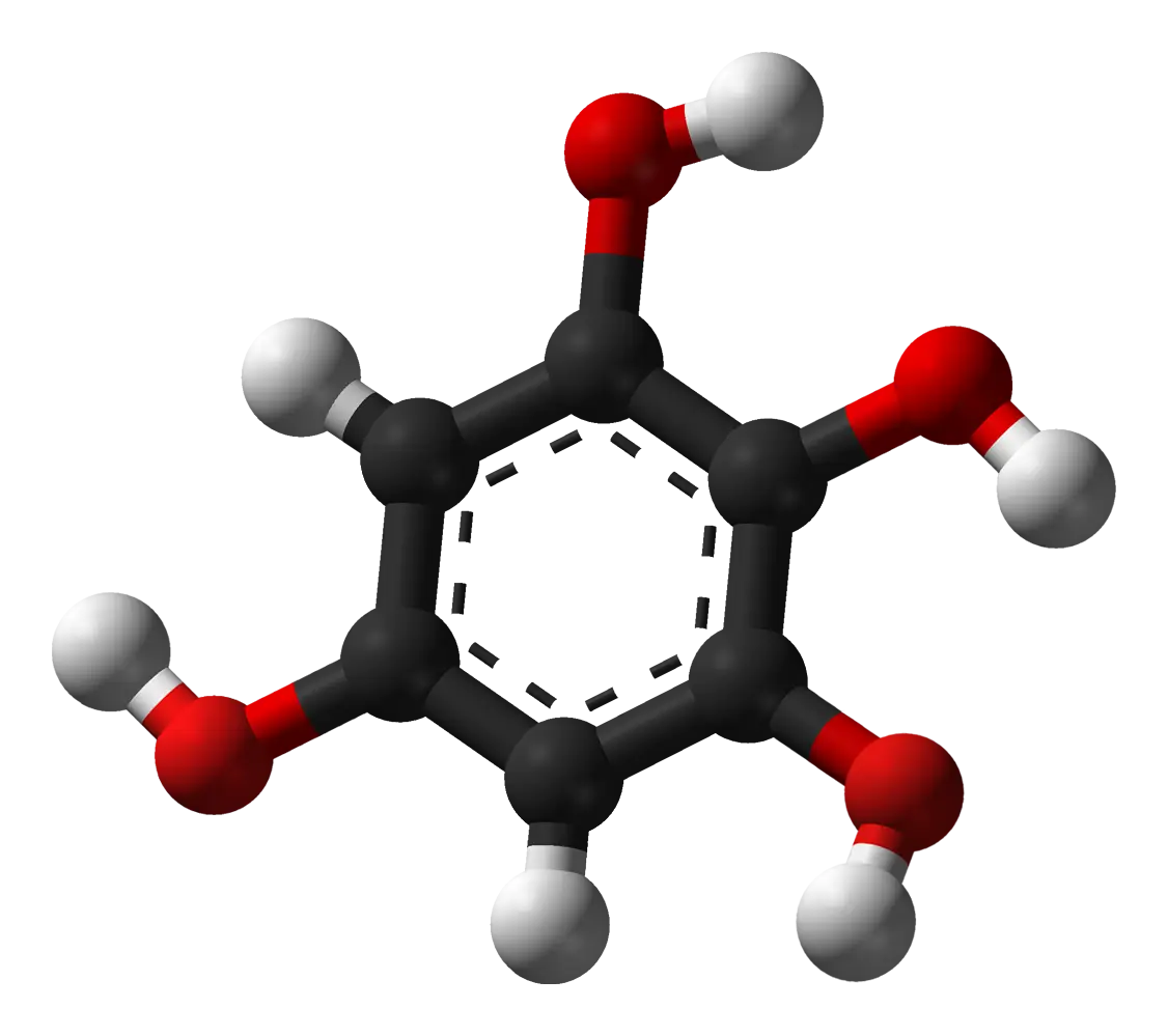 Molecule Structure Scientific Illustration