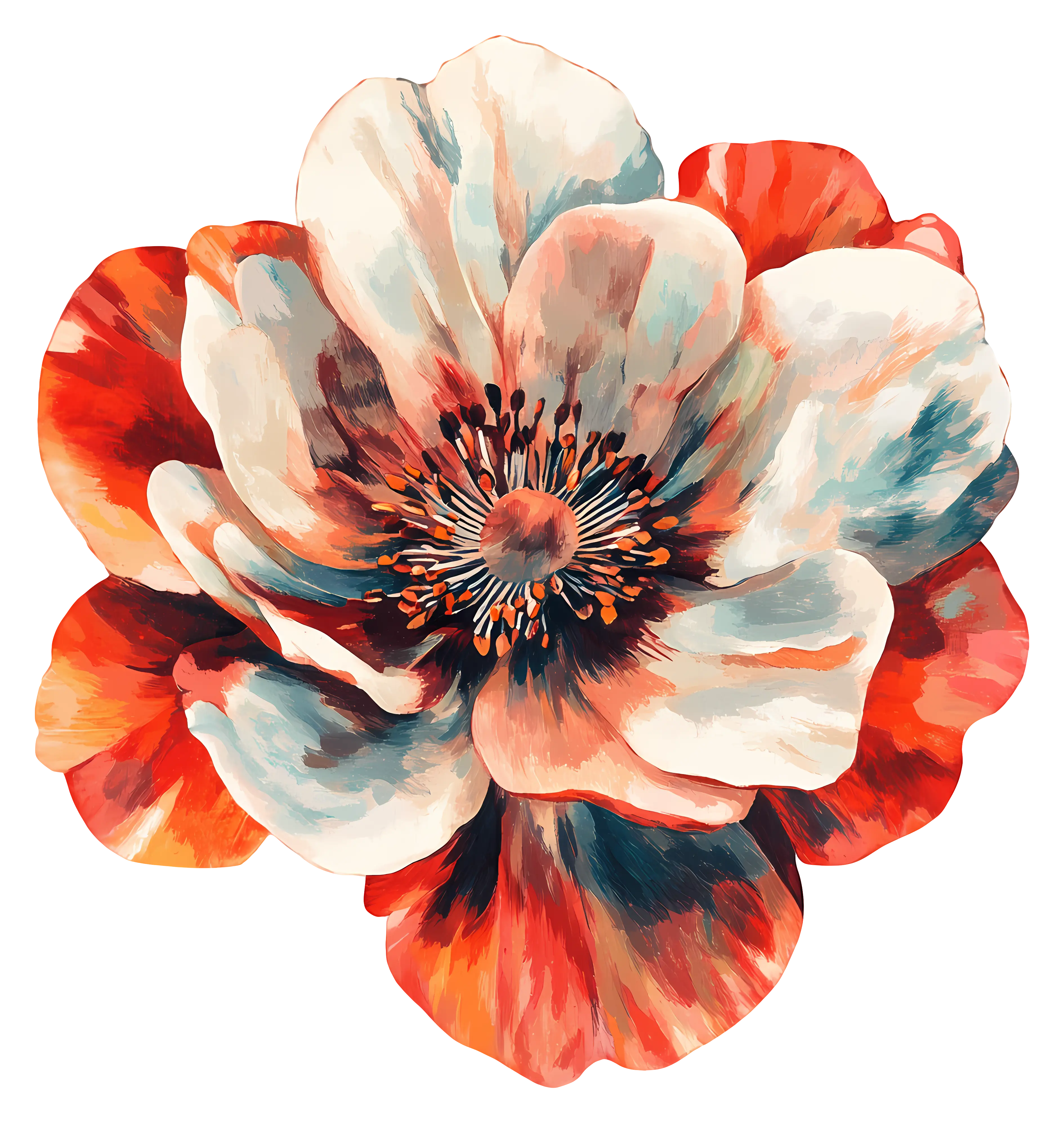 Vibrant Colorful Flower