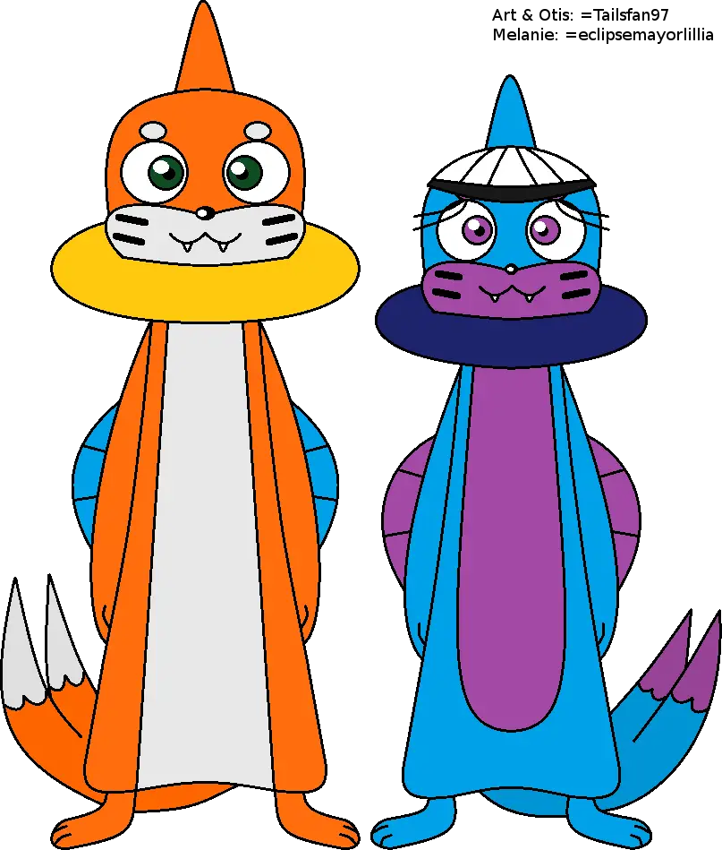 Colorful Cartoon Characters Illustration