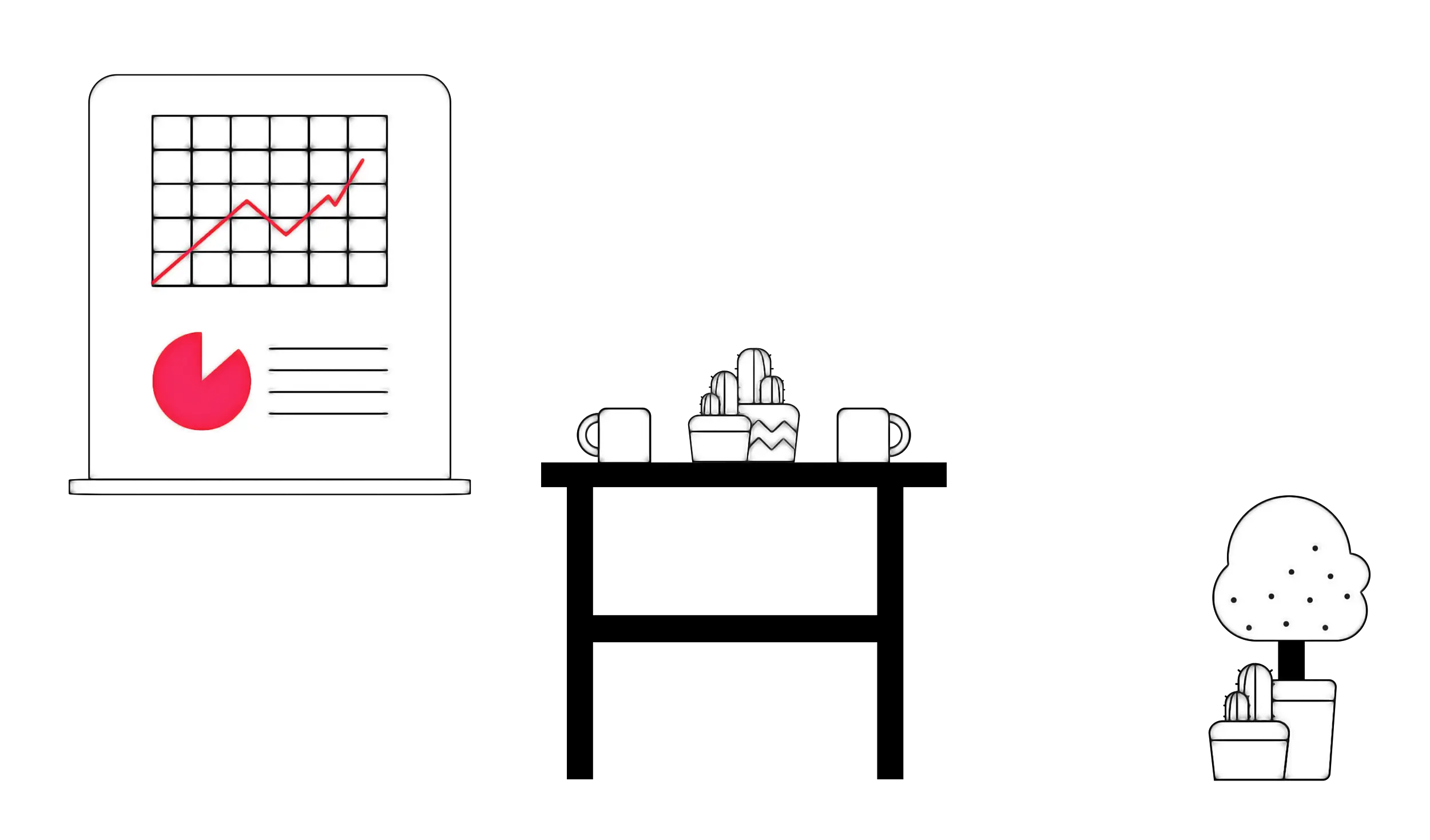 Cartoon Business Presentation Setup