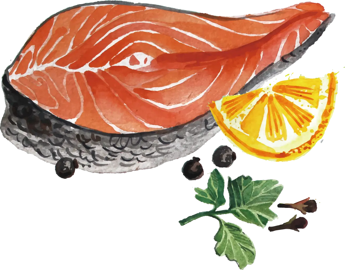 Salmon Fillet with Lemon and Herbs