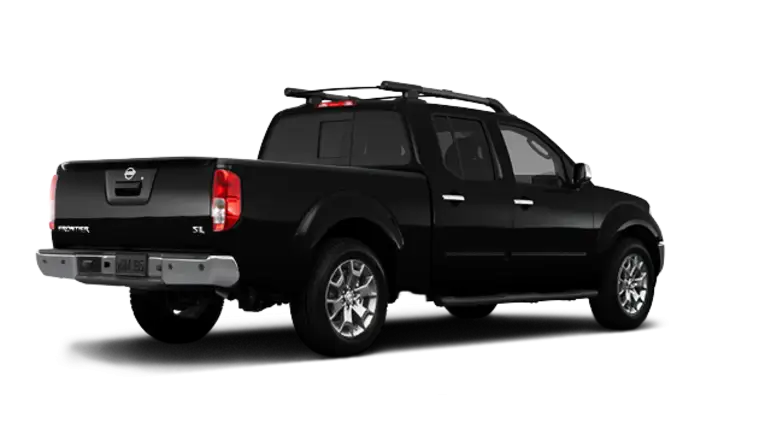 Black Pickup Truck with Rear Carrier