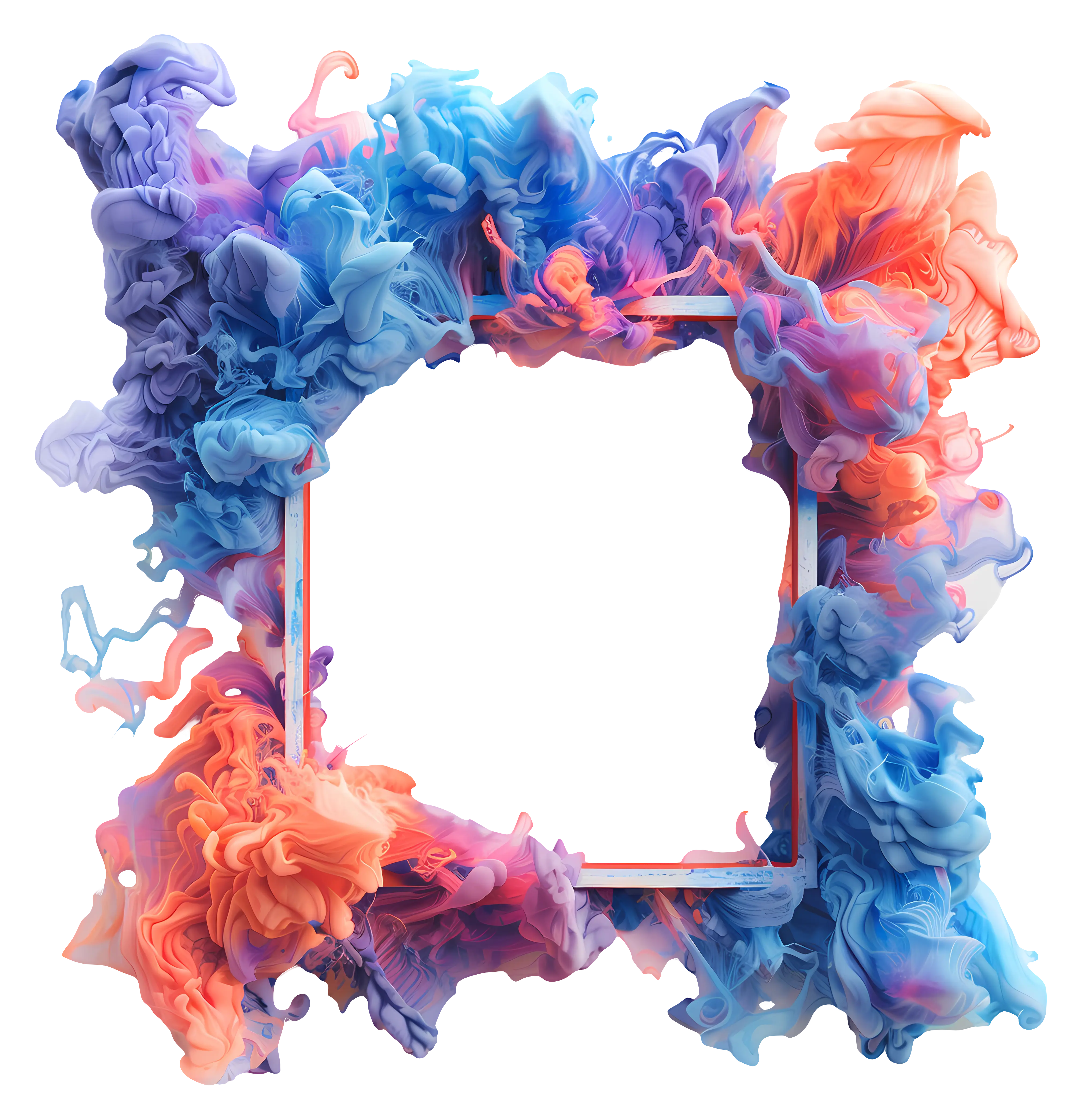 Colorful Abstract Frame