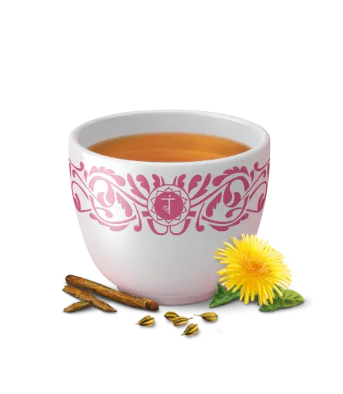 Tea in Decorative Cup with Garnish